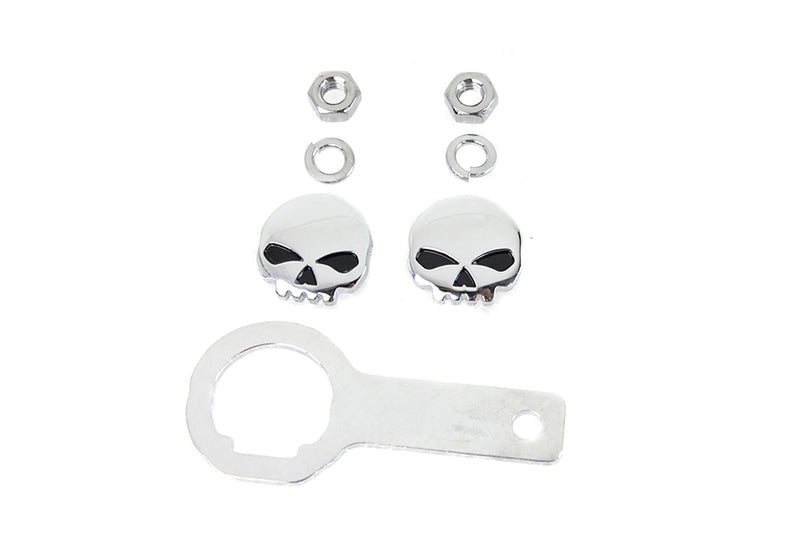Skull License Plate Bolt Kit