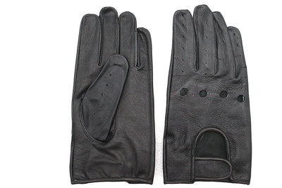 Black Summer Riding Gloves XXL