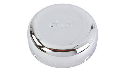7 inch Script Air Cleaner Cover Chrome