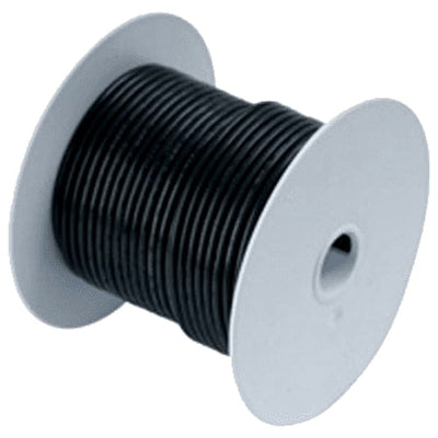 100' #16 Black Tinned Copper - 102010