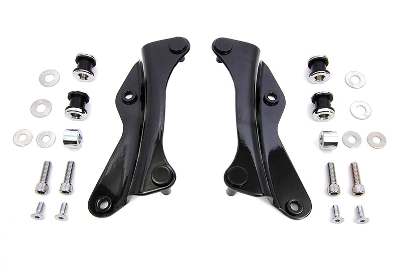 Detachable 4 Point Docking Hardware Kit Black