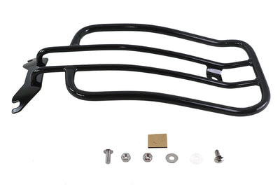 7 inch Solo Luggage Rack Black