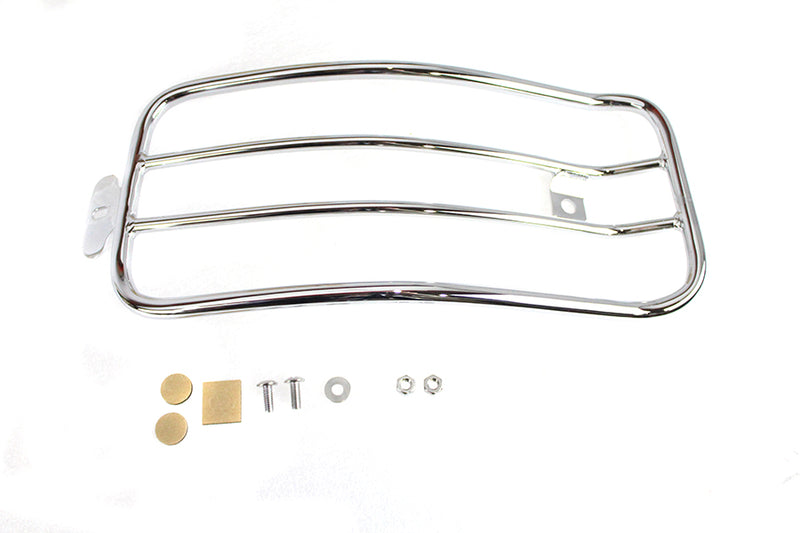 7 inch Solo Luggage Rack Chrome