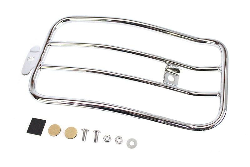 7 inch Solo Luggage Rack Chrome