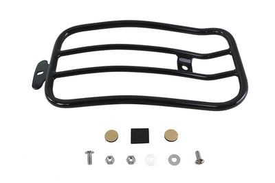 7 inch Solo Luggage Rack Black