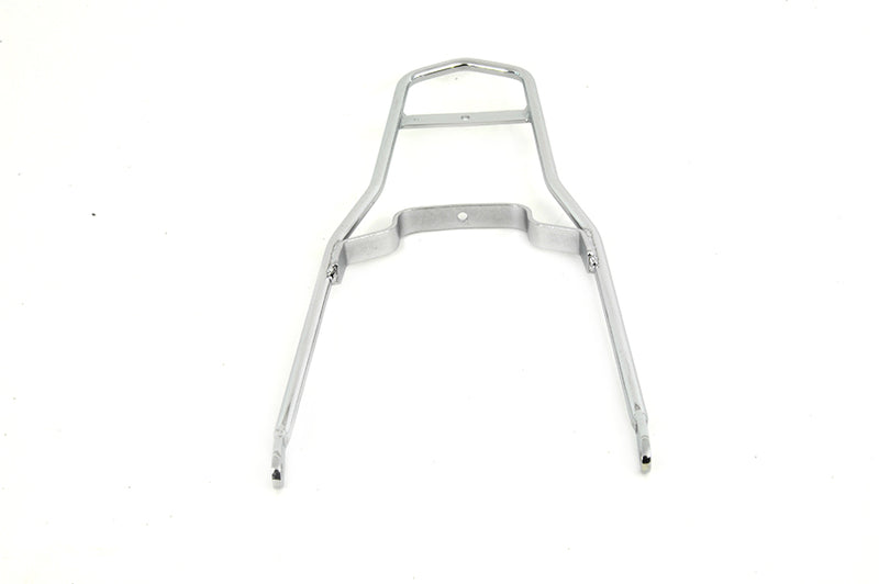 24 inch Round Sissy Bar Flat Fender Style Chrome