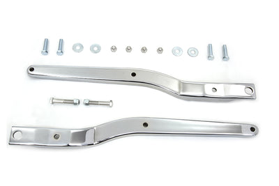 Replica Rear Fender Strut Set Chrome