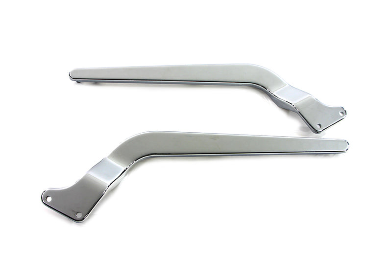 Rear Fender Strut Set Smooth Chrome - 510210