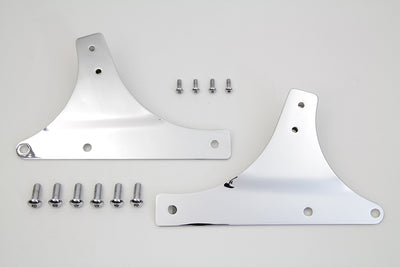 Sissy Bar Side Plate Set Chrome