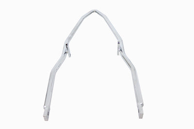 25 inch Round Sissy Bar Top Chrome
