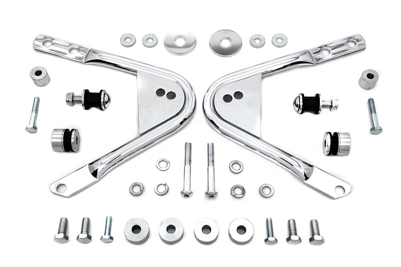 Detachable Docking Hardware Kit Chrome