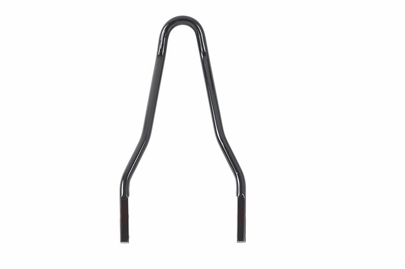 13 inch Round Sissy Bar Top Black