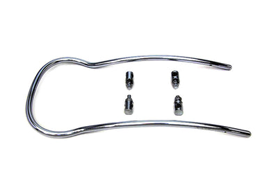Chrome Front Fender Trim Rail Kit