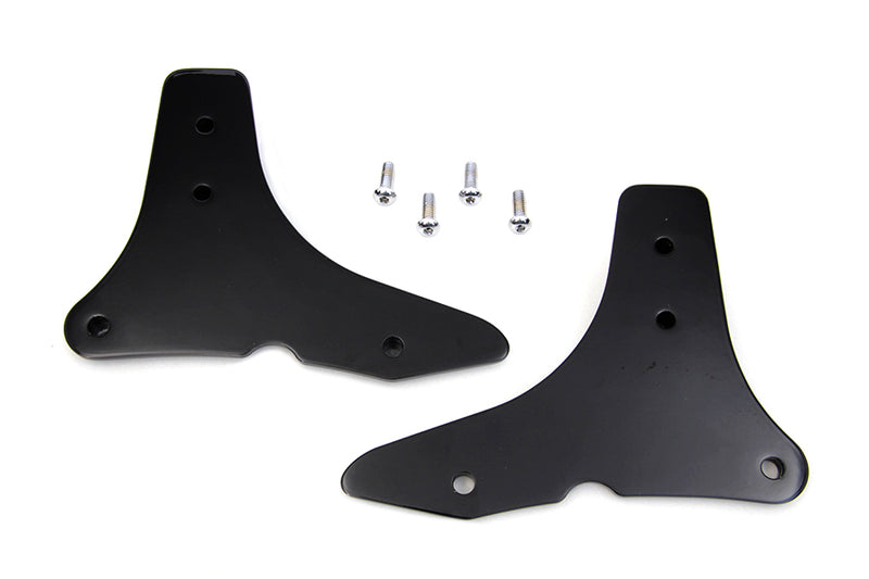 Sissy Bar Side Plate Set Black