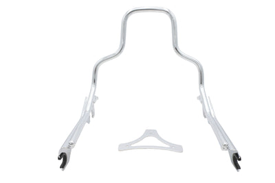 8-1/2 inch Short Detachable Sissy Bar Chrome