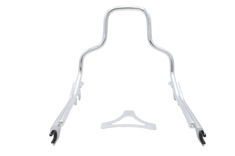 8-1/2 inch Short Detachable Sissy Bar Chrome