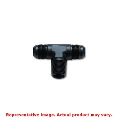 Male AN Flare to Pipe Tee Adapter Fitting; Size: -3AN x 1/8" NPT - VIB10460
