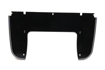 Beaded Lower Windshield Black