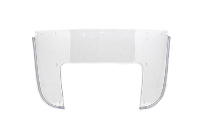 Beaded Lower Windshield Clear