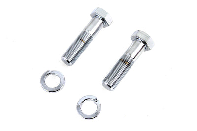 Swingarm Pivot Bolt Set Hex Chrome - C8009H
