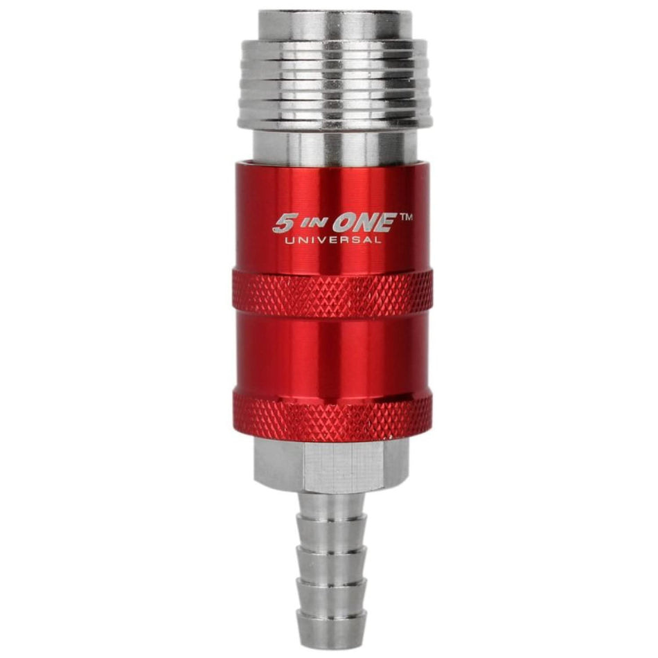 Milton 1754: 1/4 Safety Exhaust Coupler, 1/4 Hose Barb