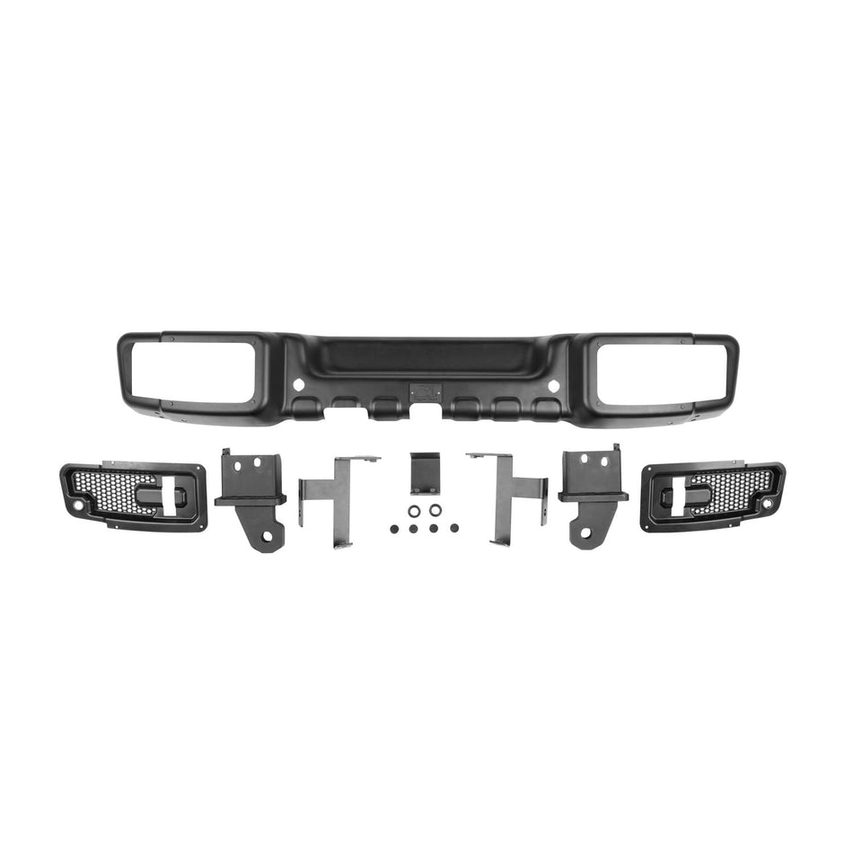 Rugged Ridge Spartacus Bumper, Rear | Mid-Width, Steel, Satin Black | 11544.51 | Fits 2007-2018 Jeep Wrangler Jk