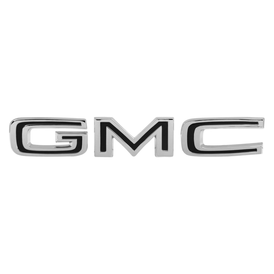 Trim Parts 9870 1969-1972 GMC Truck Truck Tailgate Panel Letter, u201cGMCu201d