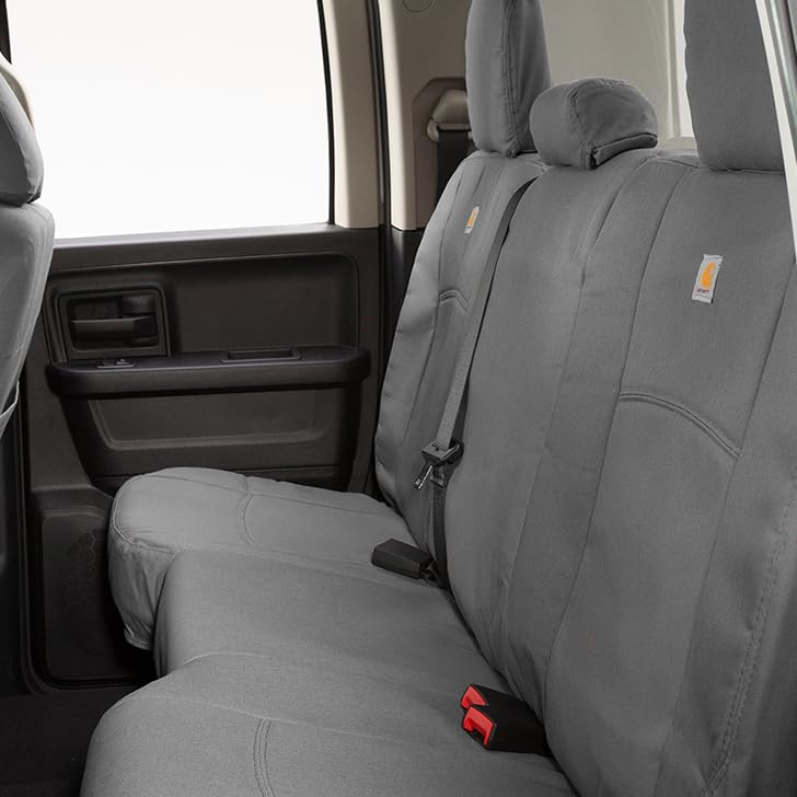 Carhartt PrecisionFit Custom Second Row Seat Covers - Gravel