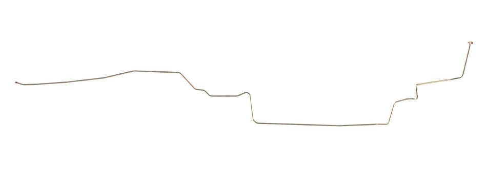 The Right Stuff YGL6904S Front to Rear Fuel Line (3/8, Stainless)