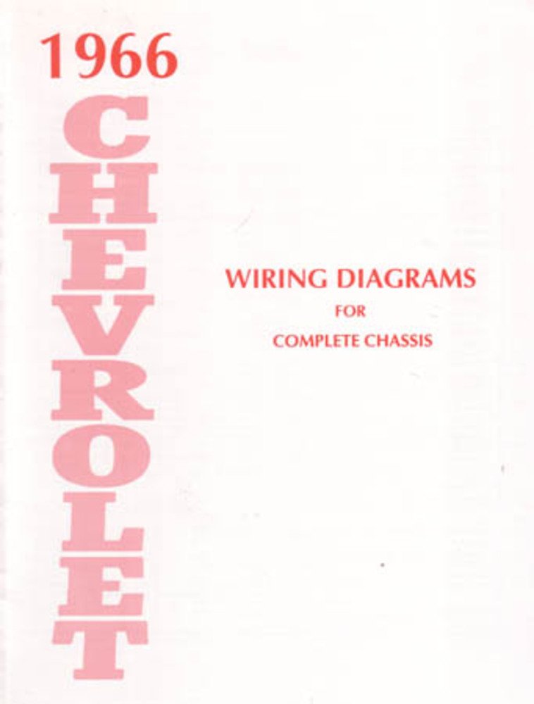 bishko automotive literature 1966 Chevrolet Belaire Caprice Impala Electrical Wiring Diagrams Schematics Book