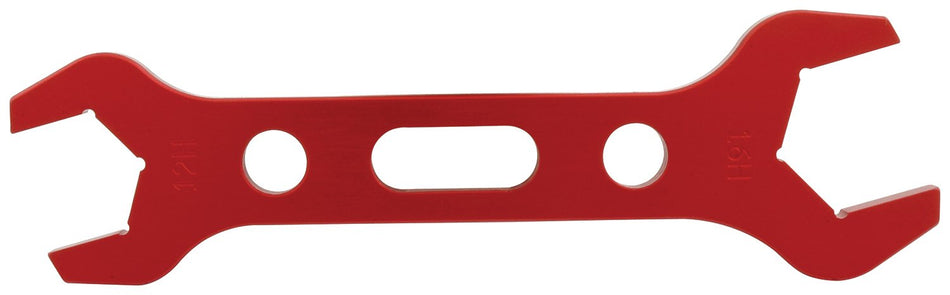 Allstar Performance ALL11132 Red -12/-16 Hose Double-Ended Aluminum Wrench