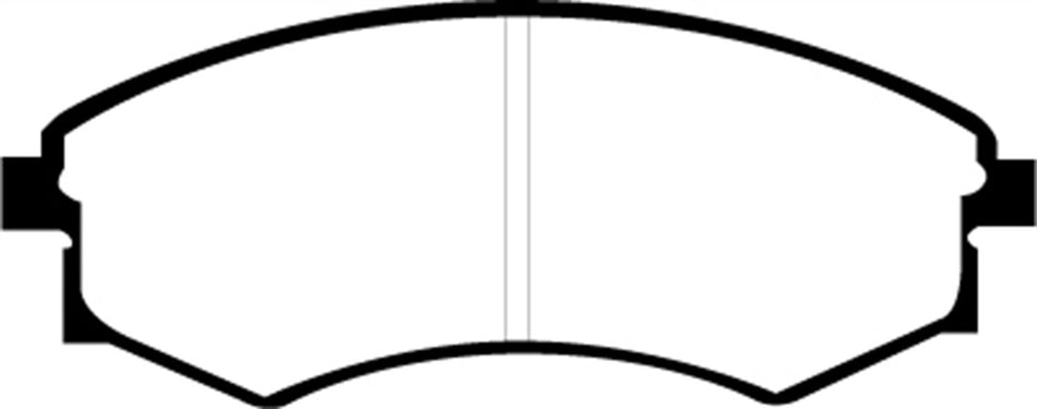 EBC Brakes UD449 Ultimax OEM Replacement Brake Pad