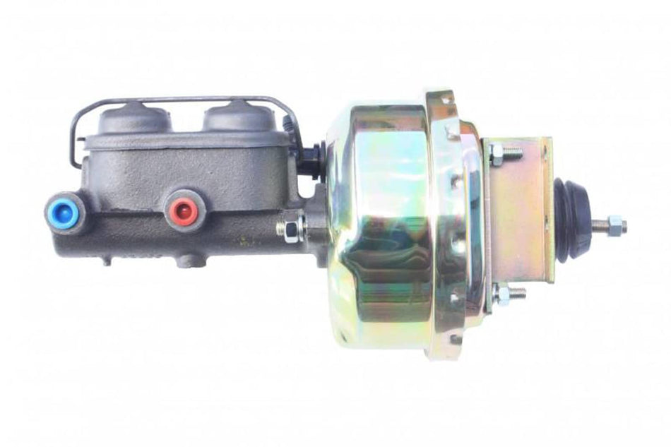 LEED BRAKES 7 Inch Power Booster, 1 Inch Bore Master, Drum/Drum (Zinc)