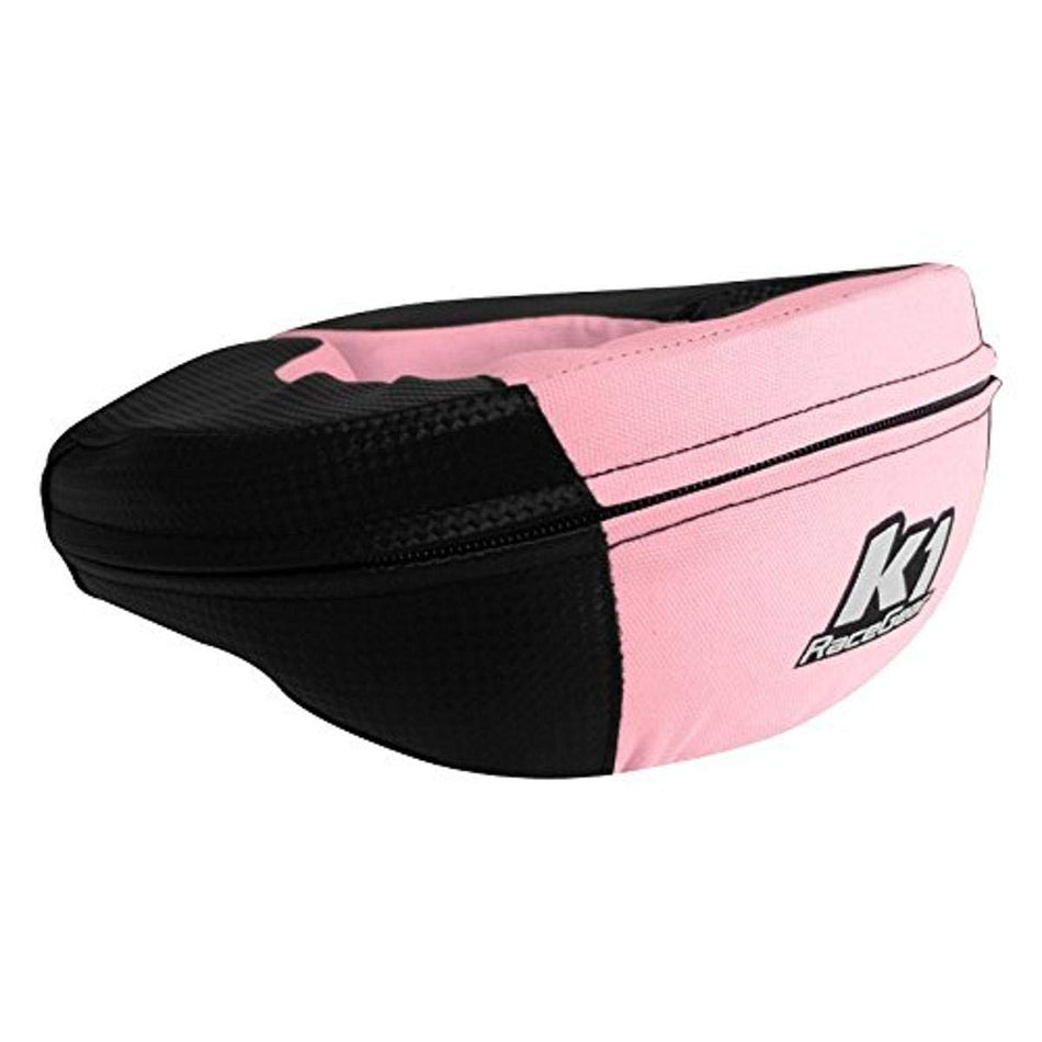 K1 Race Gear 15-NEC-CAP-J Neck Protector Brace (Carbon/Pink, Junior)