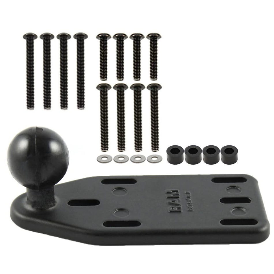 RAM Mounts Offset Reservoir Cover Ball Base RAM-B-346U with B Size 1 Ball