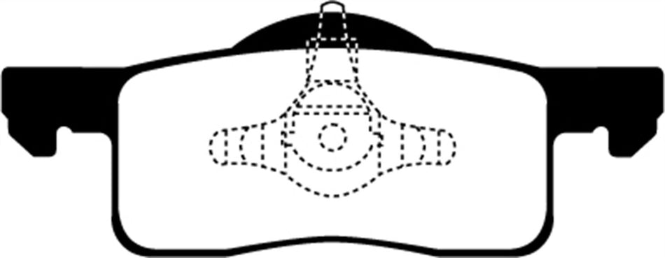 EBC Brakes UD935 Ultimax OEM Replacement Brake Pad