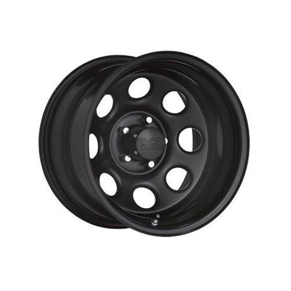 Black Rock Type 8 17x9 Black Wheel / Rim 8x170 with a -12mm Offset and a 130.81 Hub Bore. Partnumber 997798145