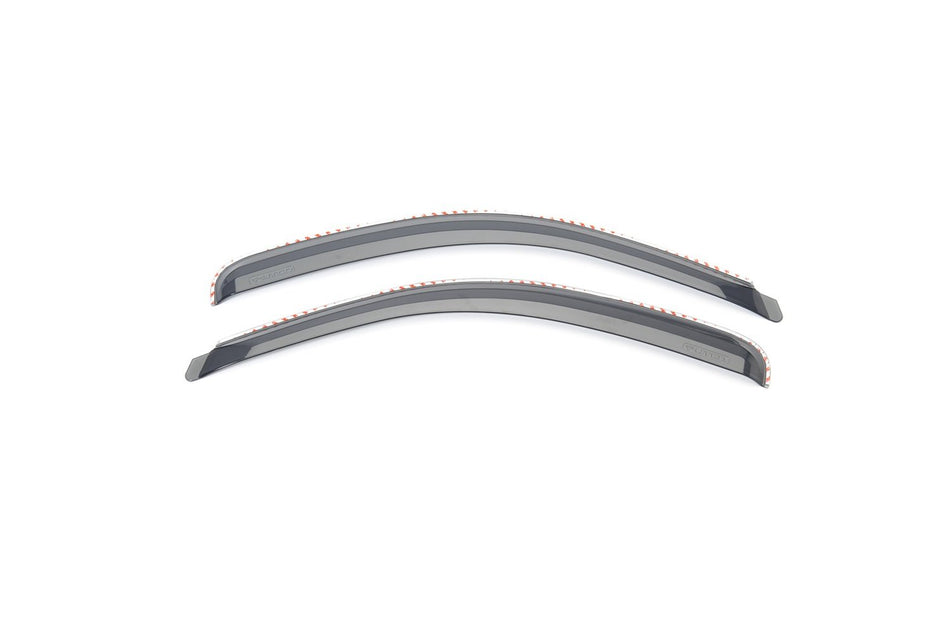 Putco Element Tinted Window Deflectors - Fits Chevy Silverado/GMC Sierra 2014-2019 - in Channel Installation - Front Pair