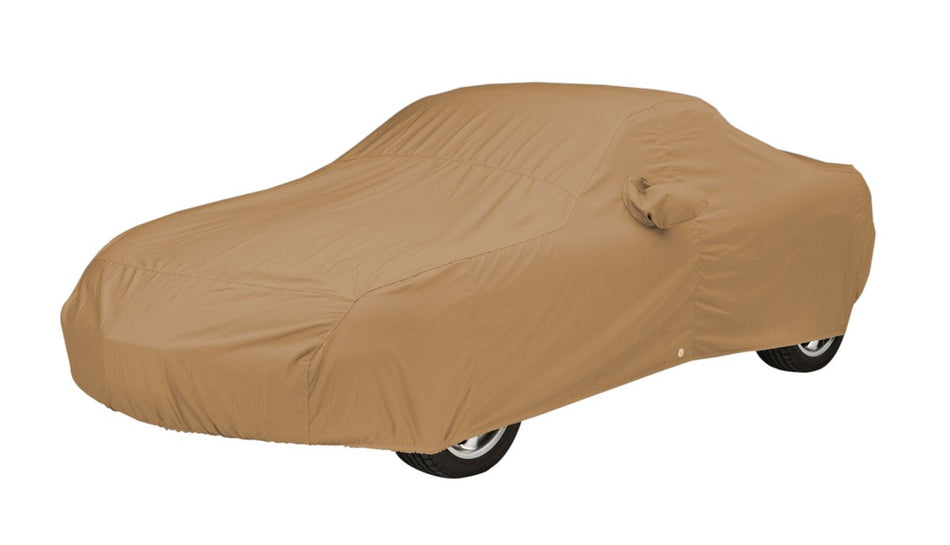 Covercraft Custom Fit Car Cover for Volkswagen Karmann GHIA - Sunbrella Series Fabric, Toast