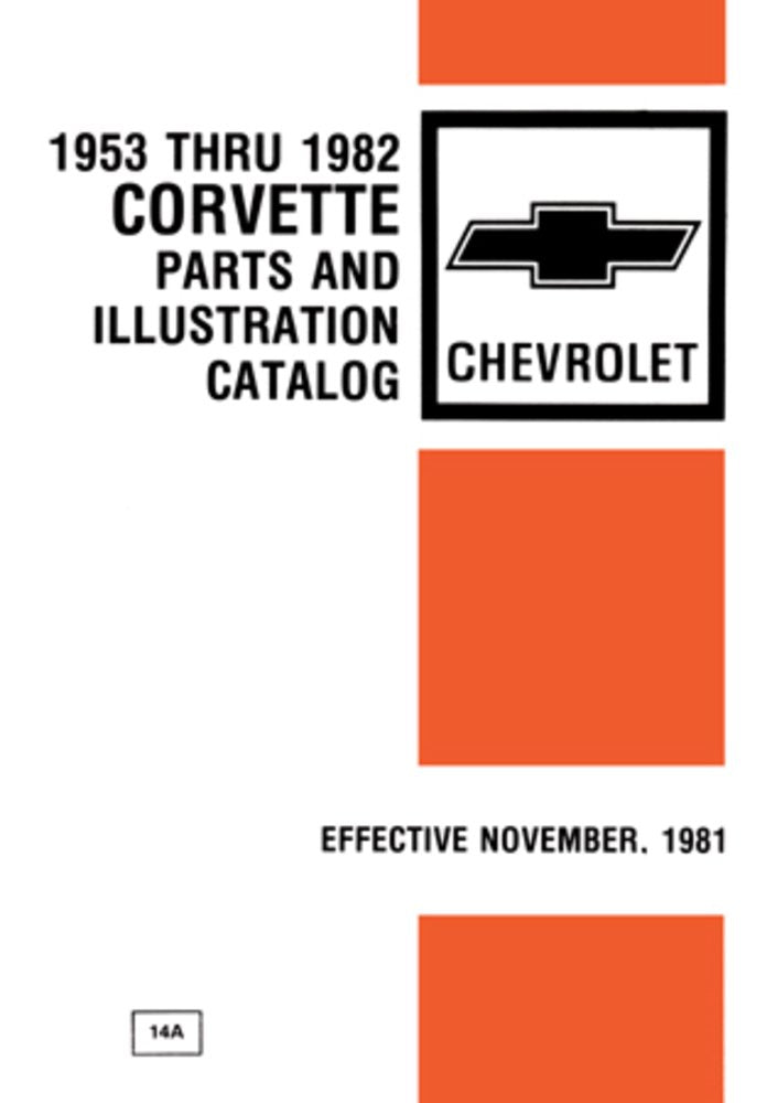 bishko automotive literature 1953 1979 1980 1981 1982 Corvette Parts Numbers Book List Guide Interchange OEM