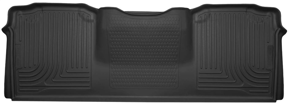 Husky Liners u2014 X-act Contour | Fits 2010 - 2018 Dodge Ram 2500/3500 Mega Cab, 2nd Row - Black, 1 pc. | 53681
