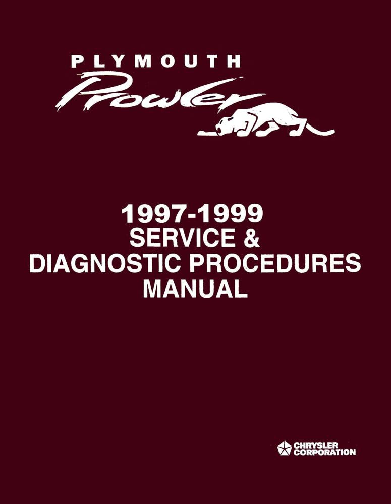 bishko automotive literature 1997 1998 1999 Plymouth Prowler Shop Service Repair Manual Engine Drivetrain OEM