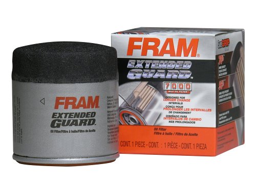 Fram XG3600 Extended Guard Passenger Car Spin-On Oil Filter (Pack of 2)