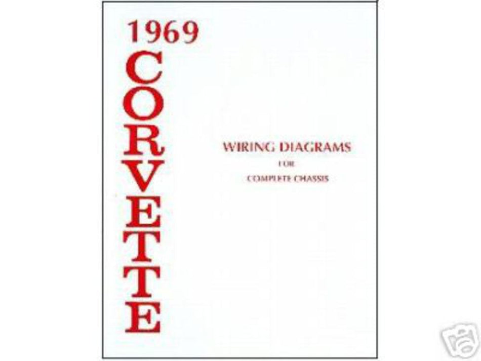 bishko automotive literature 1969 Chevrolet Corvette Electrical Wiring Diagrams Schematics Mechanic OEM Book