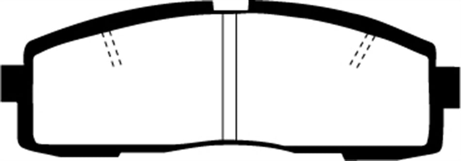 EBC Brakes UD337 Ultimax OEM Replacement Brake Pad