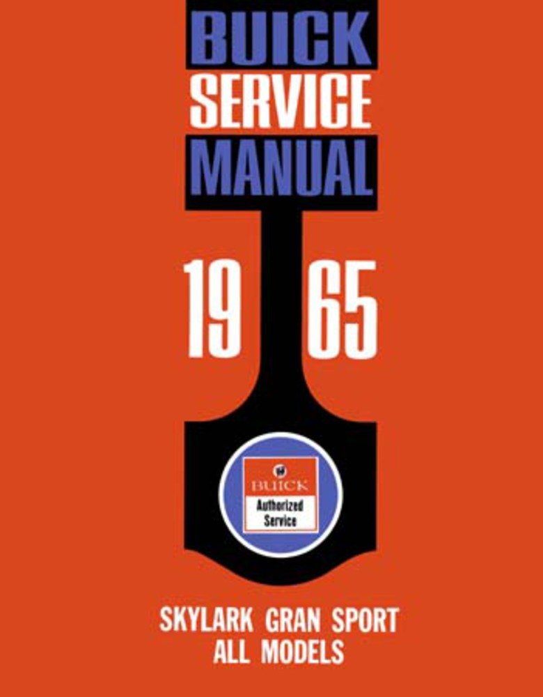 bishko automotive literature 1965 Buick Skylark Gran Sport Shop Service Repair Manual Book Engine Wiring OEM