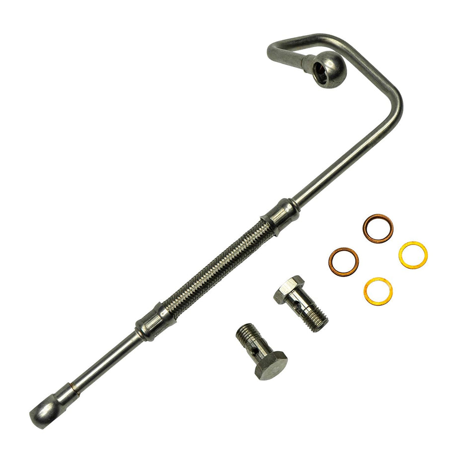 Edelmann 1051 Turbo Oil Line Kit - for 2018-13 Ford Focus, 19-13 Ford Fusion, Taurus, 14-12 Ford Edge, 16-12 Ford Escape, 15-12 Ford Explorer, 16-13 Lincoln MKZ, MKT, 16-15 Lincoln MKC