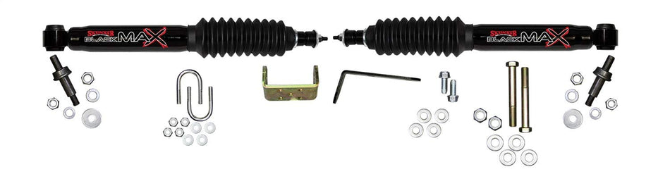Skyjacker 8296 Dual Steering Stabilizer Kit (for GM Family Pickups and SUVs - Black)
