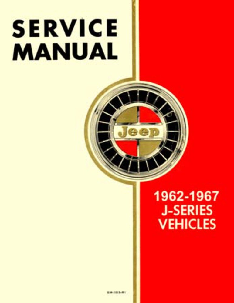 bishko automotive literature 1962 1964 1965 1966 1967 Jeep J-Series Shop Service Repair Manual Book Engine