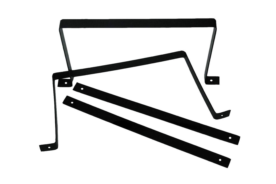 Fuel Cell Mounting Strap, Steel, Black Powder Coat, RCI 2060 Series 6 Gallon Fuel Cells, Set of 4